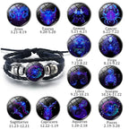 12 Zodiac Signs Constellation Charm Luminous