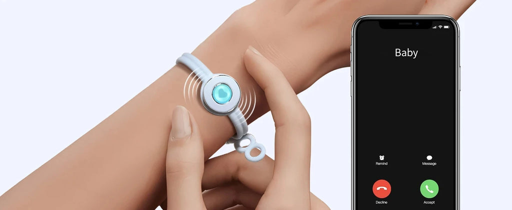 TOTWOO Smart Love Bracelets – Long Distance Touch & Vibration