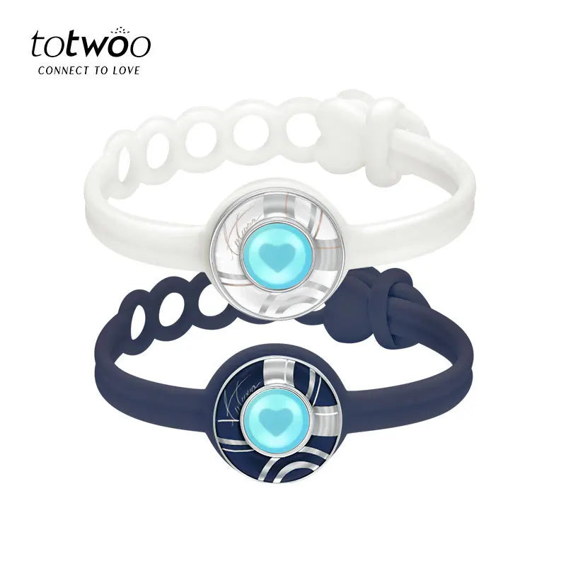 TOTWOO Smart Love Bracelets – Long Distance Touch & Vibration