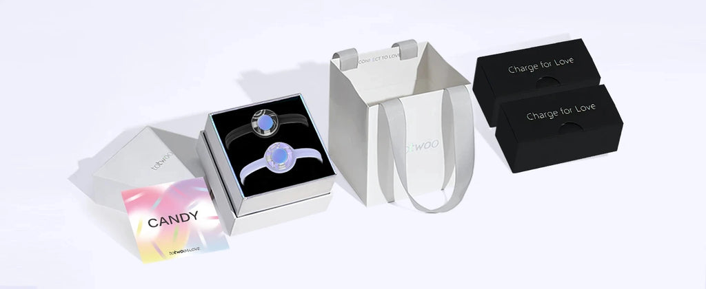 TOTWOO Smart Love Bracelets – Long Distance Touch & Vibration