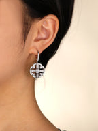Elegant Flower Dangle Earrings – Women’s Cubic Zirconia Jewelry 2025