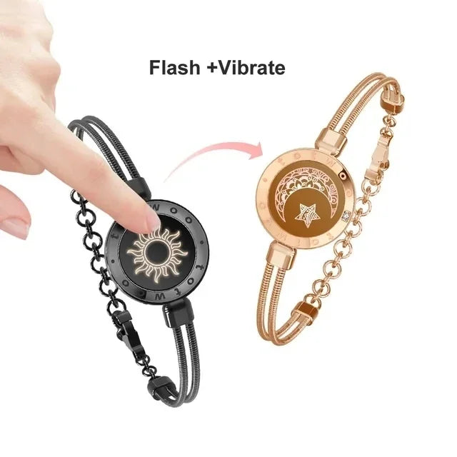 Sun & Moon Smart Love Bracelets – For Long Distance Couples