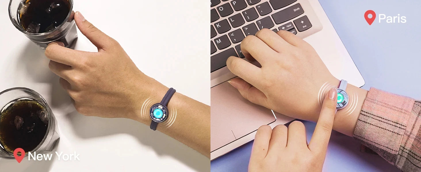TOTWOO Smart Love Bracelets – Long Distance Touch & Vibration