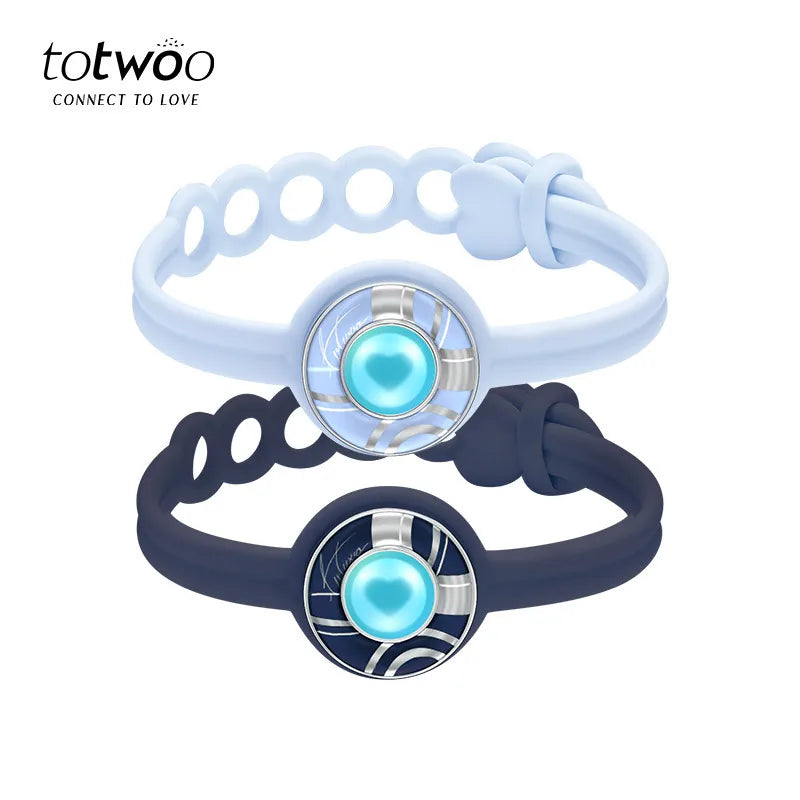 TOTWOO Smart Love Bracelets – Long Distance Touch & Vibration