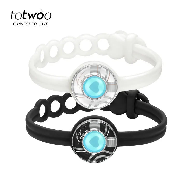 TOTWOO Smart Love Bracelets – Long Distance Touch & Vibration