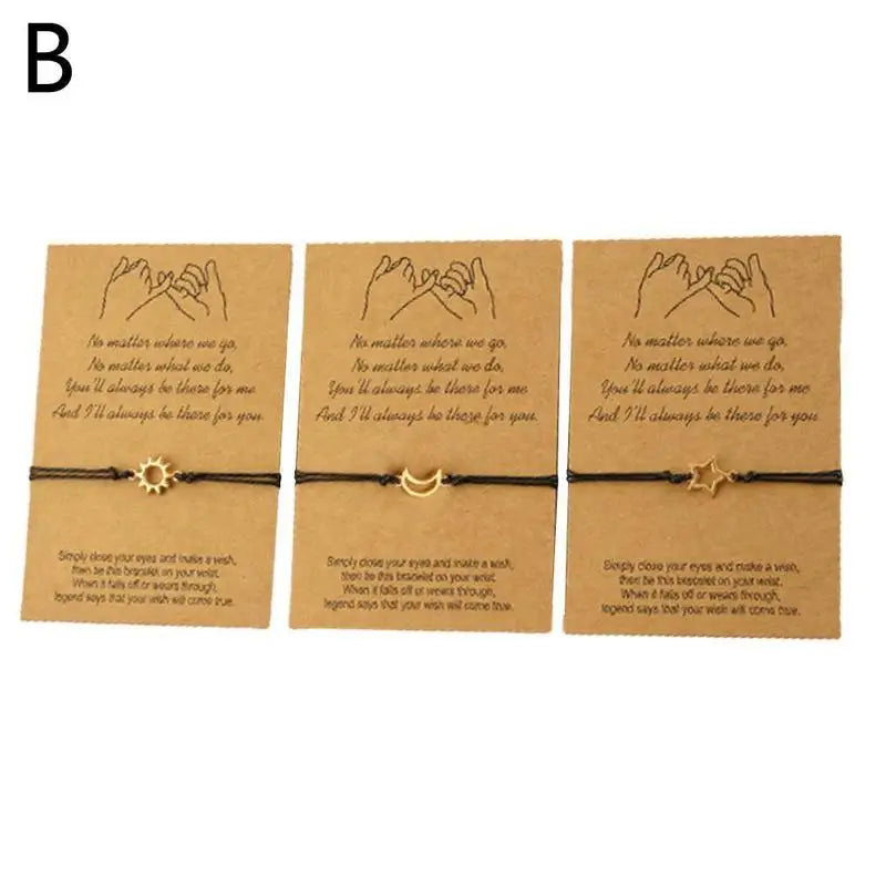 3PCS Friendship Bracelets Set – Promise Jewelry