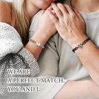 Puzzle Heart Matching Bracelets – Stainless Steel Couple Set, Promise Gift