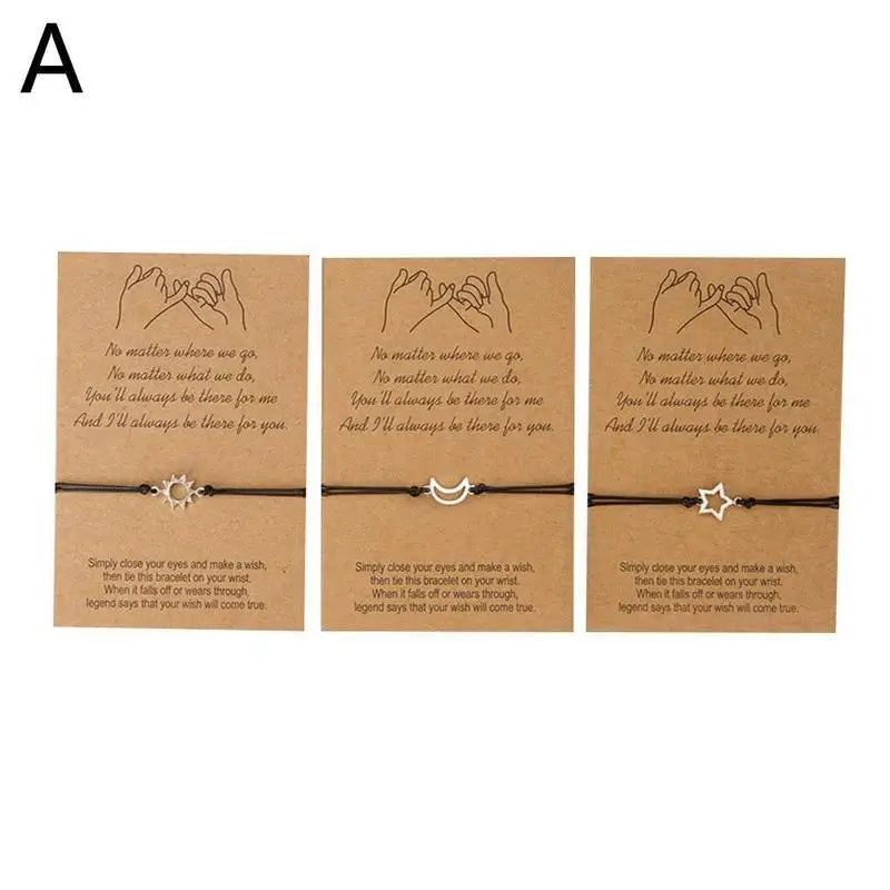 3PCS Friendship Bracelets Set – Promise Jewelry